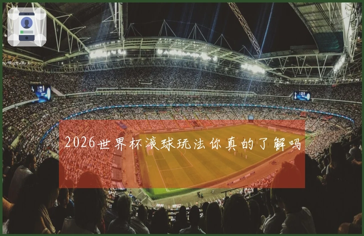 2026世界杯滚球玩法你真的了解吗